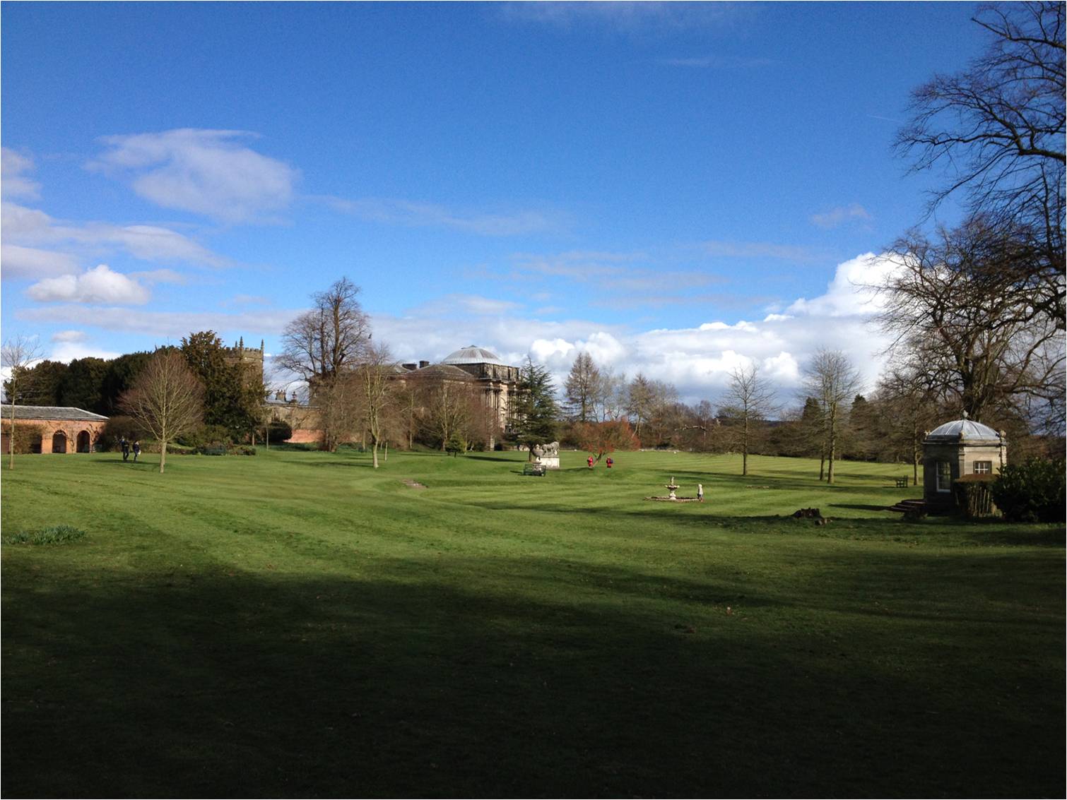 The grounds of Kedleston Hall