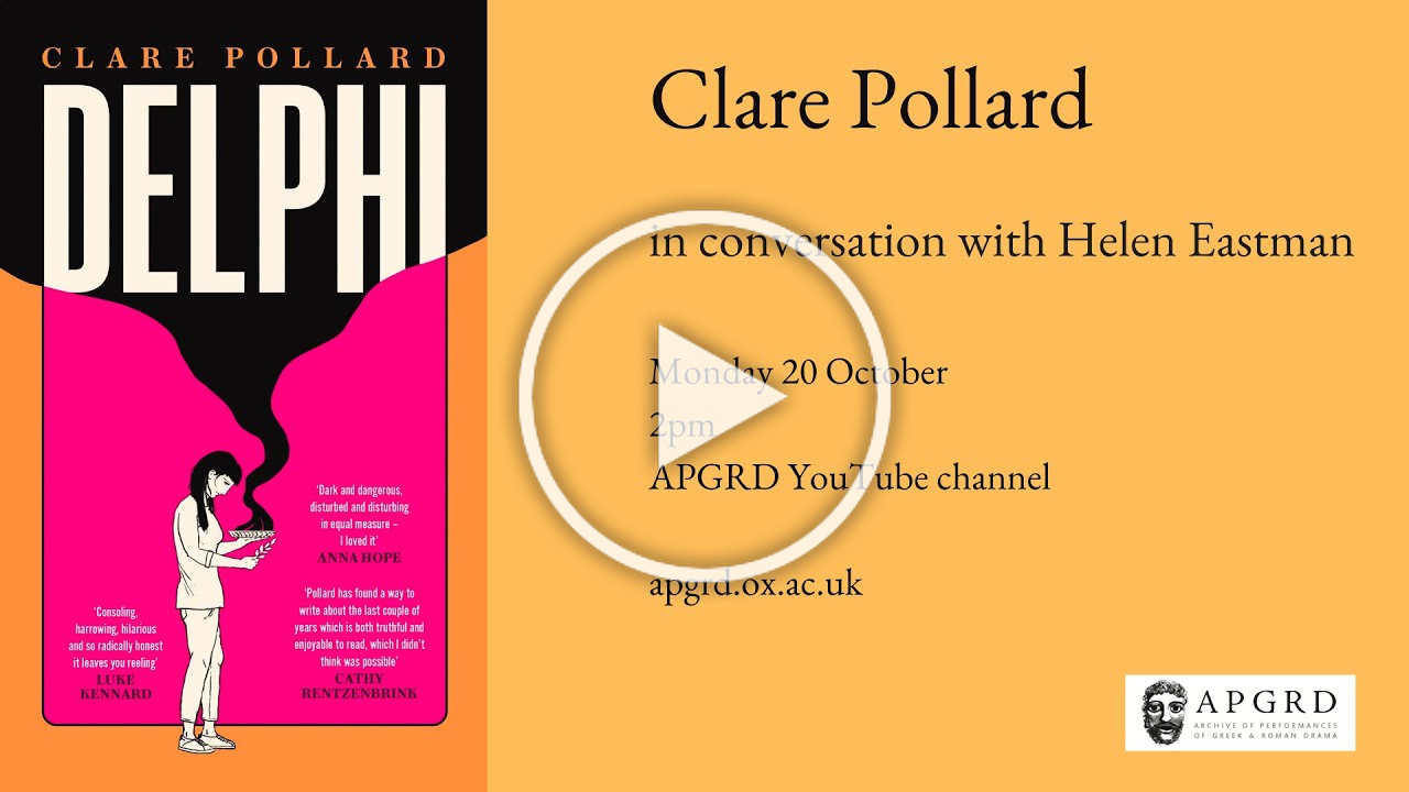 Recording of Clare Pollard talk at the APGRD 21 November 2022