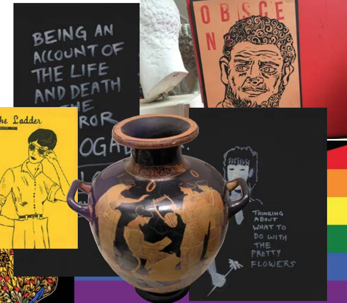 Collage from Queering the Past(s) ebook