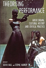 Front cover of Theorising Performance. Links to Bloomsbury Website