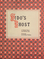 Cover to the libretto by Wesley Stace and Nahum Tate for Errollyn Wallen's opera, Dido's Ghost