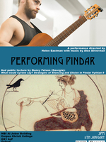 Poster for Performing Pindar event at the APGRD in 2019