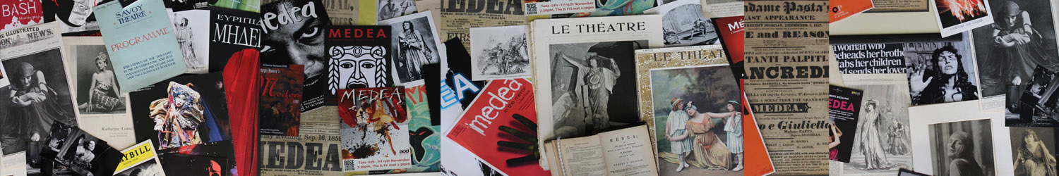 APGRD archive items relating to numerous productions of Medea