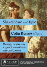  Colin Burrow, 'Shakespeare and Epic'