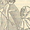 Detail of a black and white illustration for the Homeric epics by John Flaxman