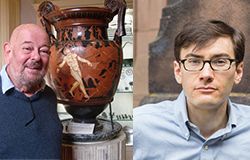 Portrait photos of Oliver Taplin and Joshua Billings