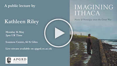 Links to YouTube recording of the Kathleen Riley talk